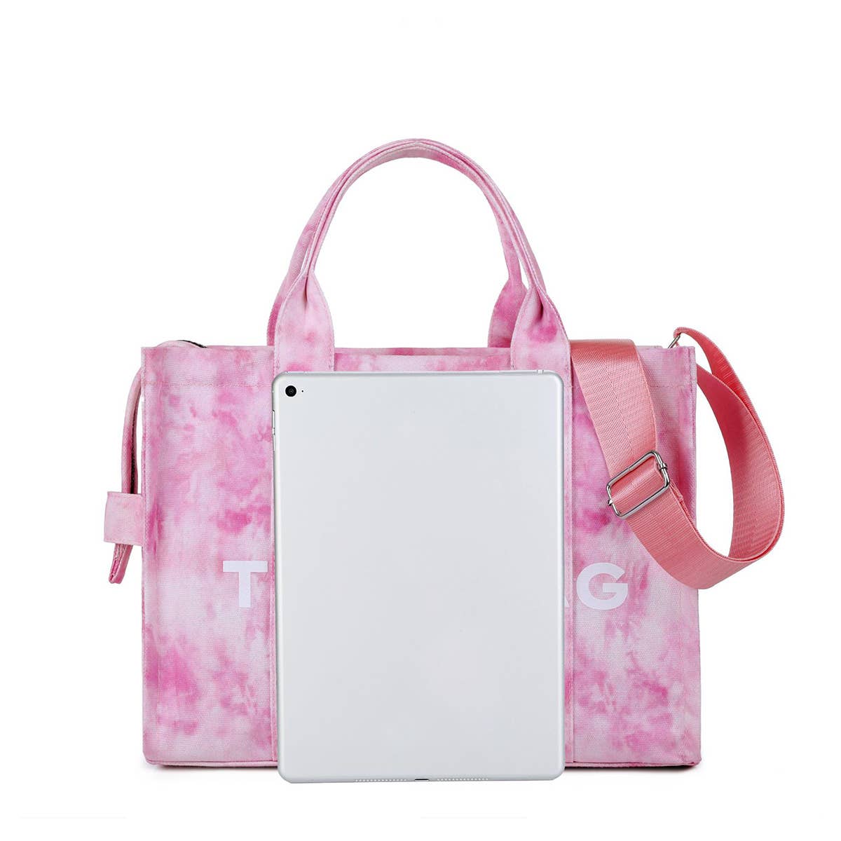 NEW CANVAS LETTER LARGE CAPACITY SHOULDER BAG_CWAB2426