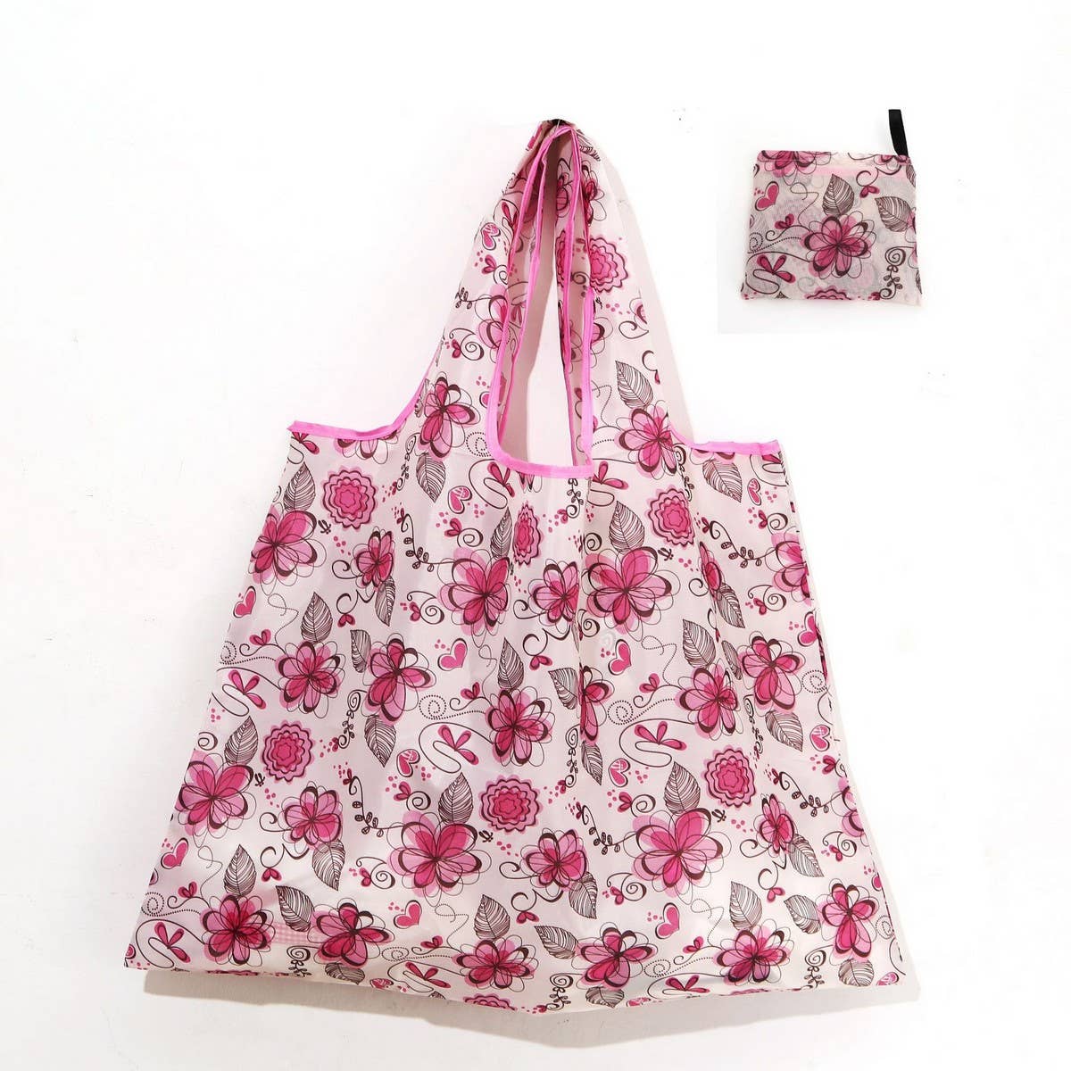 OXFORD CLOTH FOLDABLE ECO-FRIENDLY SHOPPING BAG_CWAB3470