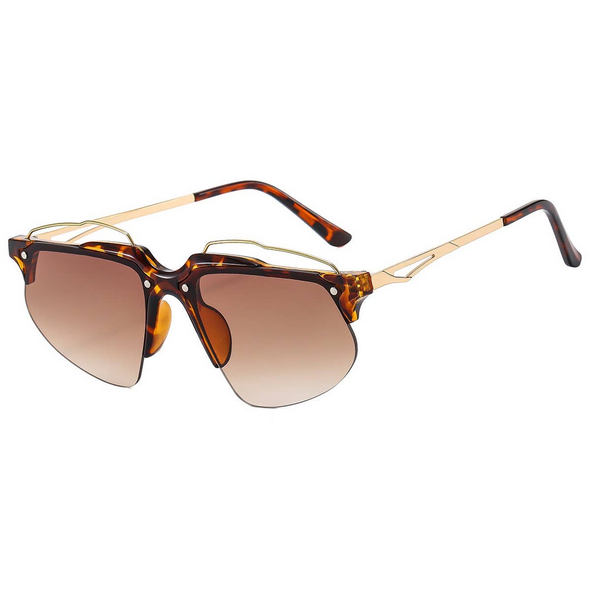 Metal Butterfly Wing Sunglasses for Women