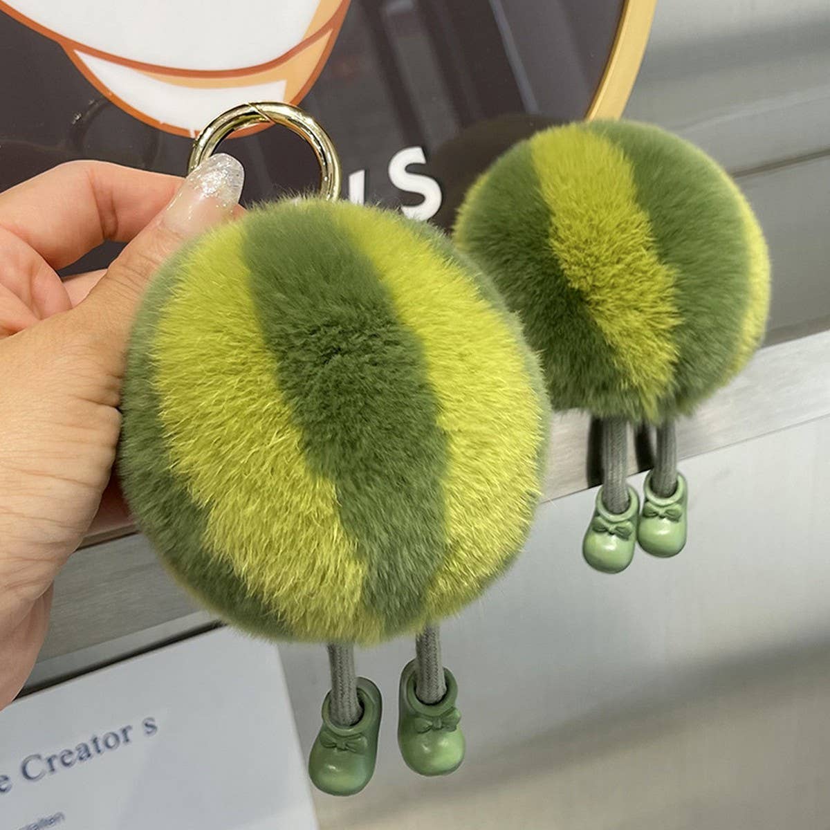 CUTE WATERMELON CAR KEYCHAIN PENDANT ACCESSORIES