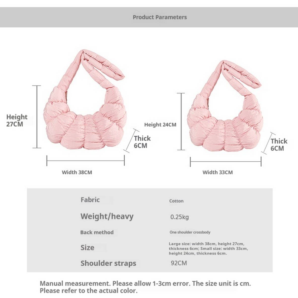 Croissant Cloud Bag Large Shoulder Tote_CUAB00517