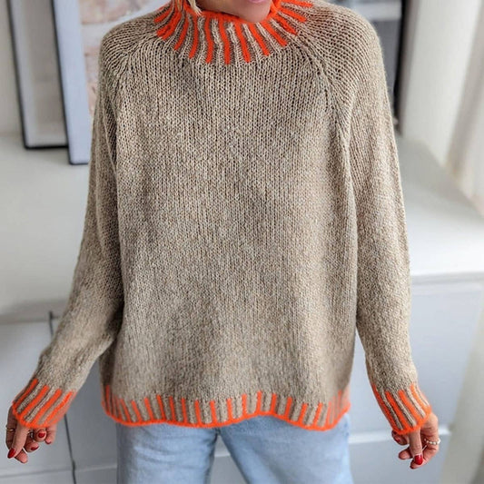 TURTLENECK FASHION ALL-IN-ONE SOLID COLOR