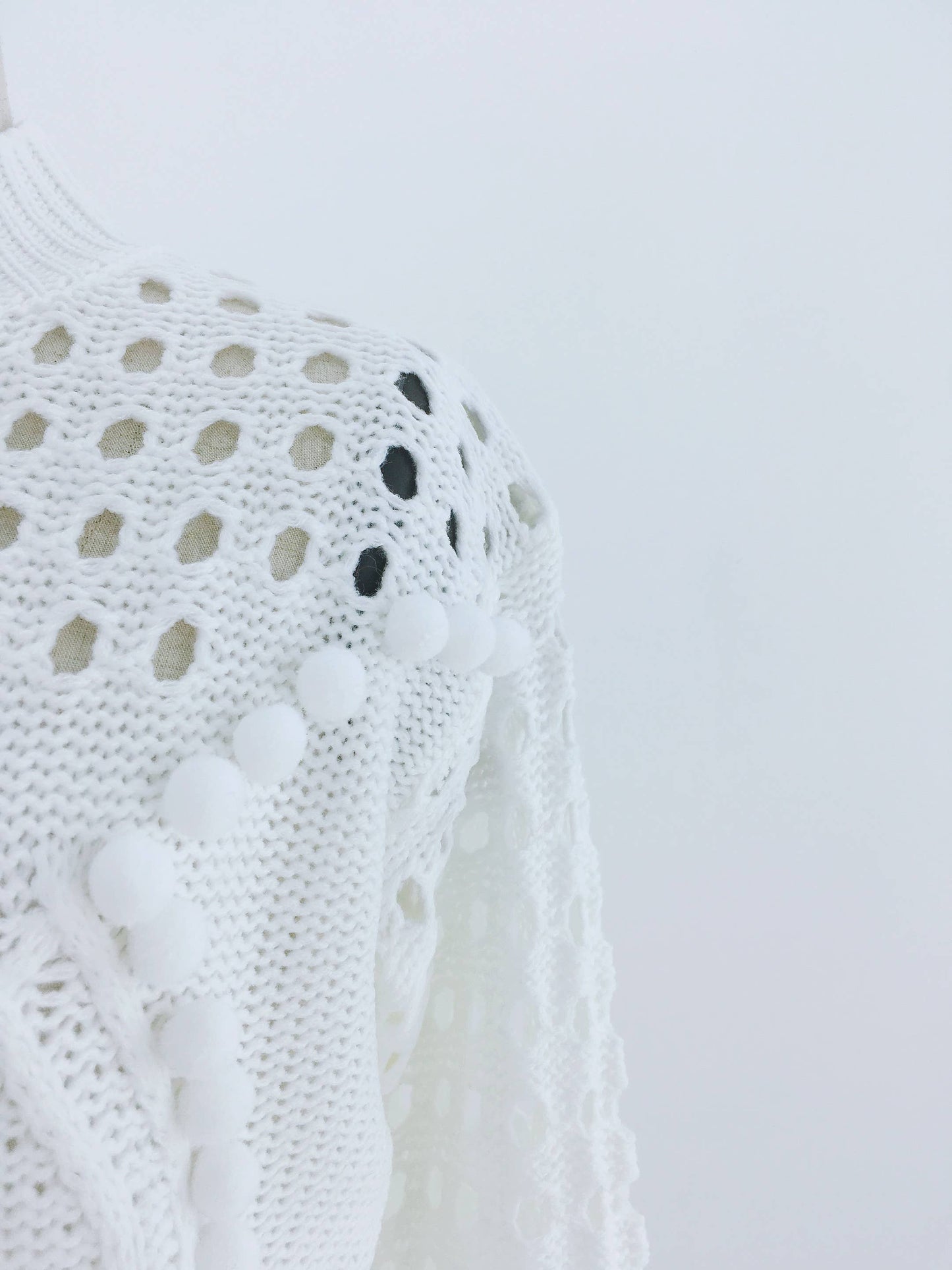 SOLID COLOR LOOSE KNIT CREWNECK PULLOVER SWEATER