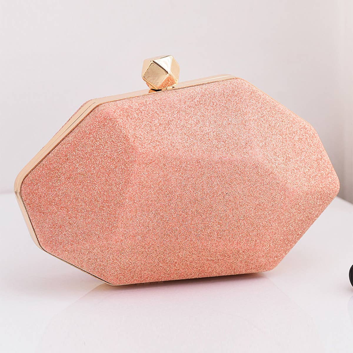 WOMEN FASHION IRREGULAR PRISMATIC CLUTCH BAG_CWAB0615