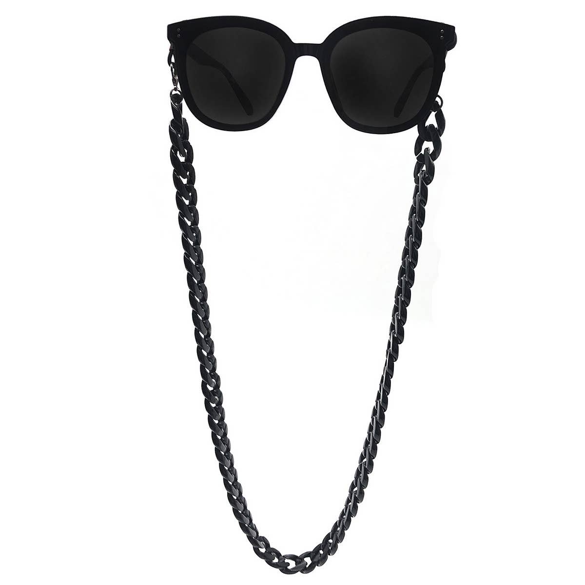 BLACK NON-SLIP CHAIN GLASSES LANYARD_CWMM1170