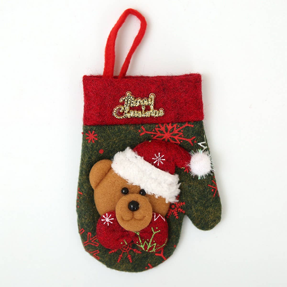 CWMM9346_CHRISTMAS GLOVE TABLEWARE GIFT BAG