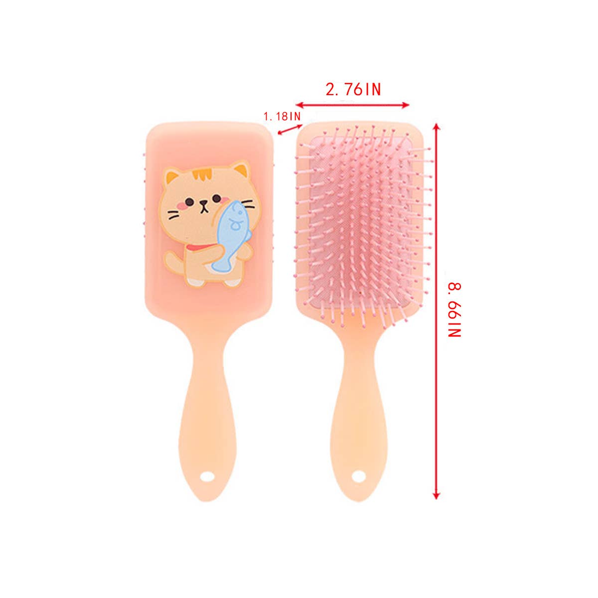 CUTE CARTOON CREATIVE JELLY COLOR GIRL HAIR COMB