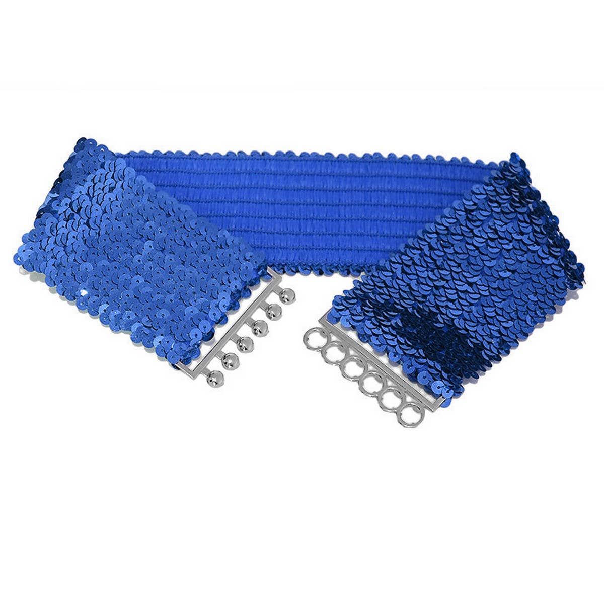 WOMEN'S STRETCH FISH SCALE SEQUIN GIRDLE_CWABE0492