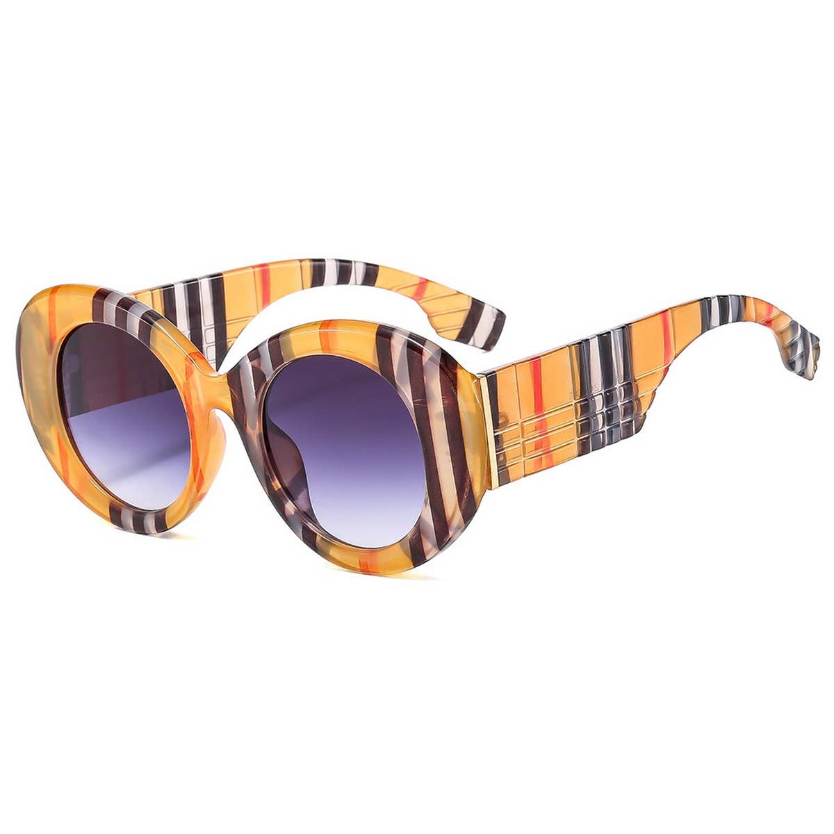 RETRO AND FASHION OVAL SUNGLASSES FOR WOMEN_CWASG0272