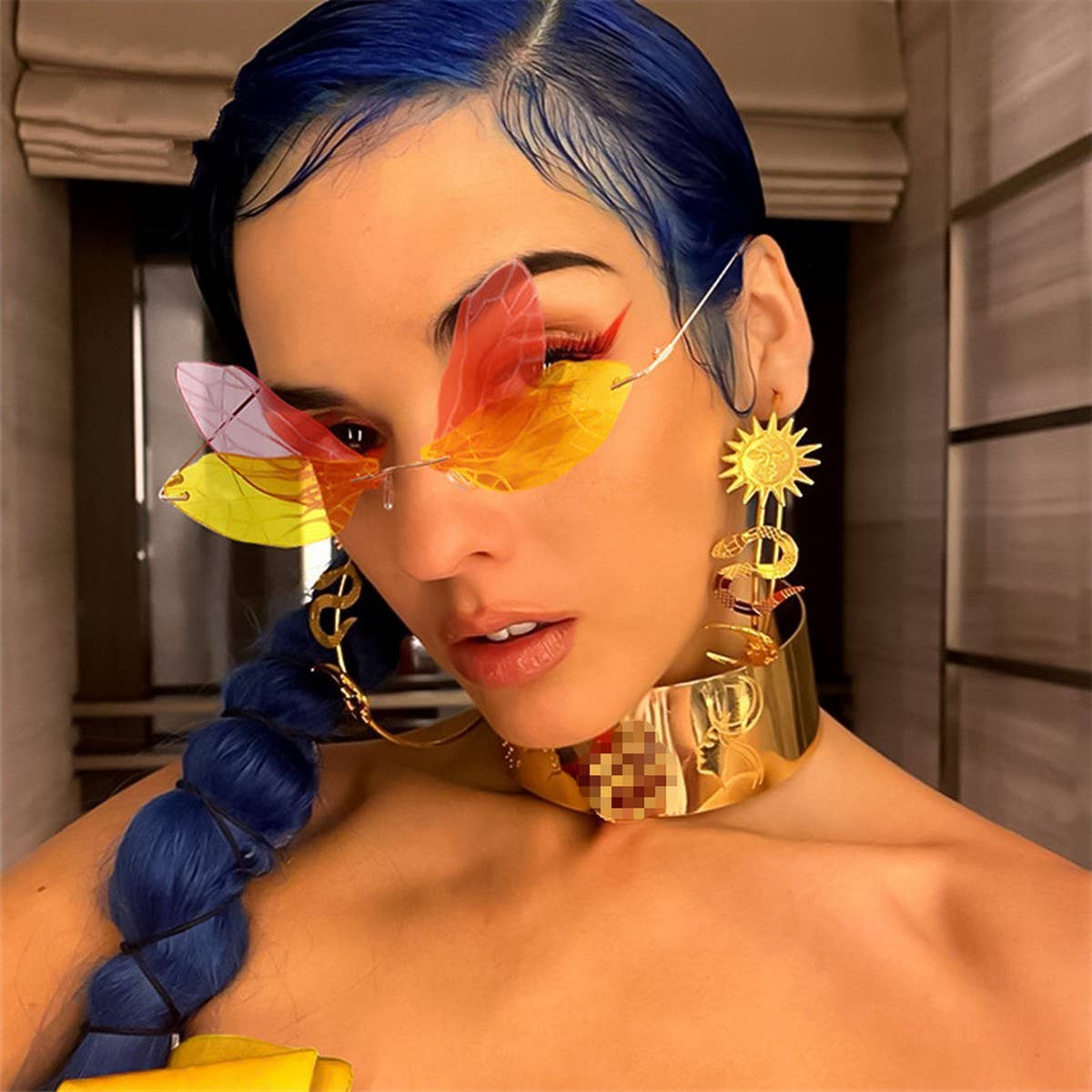 DRAGONFLY SUNGLASSES FASHION WINGS SUNGLASSES