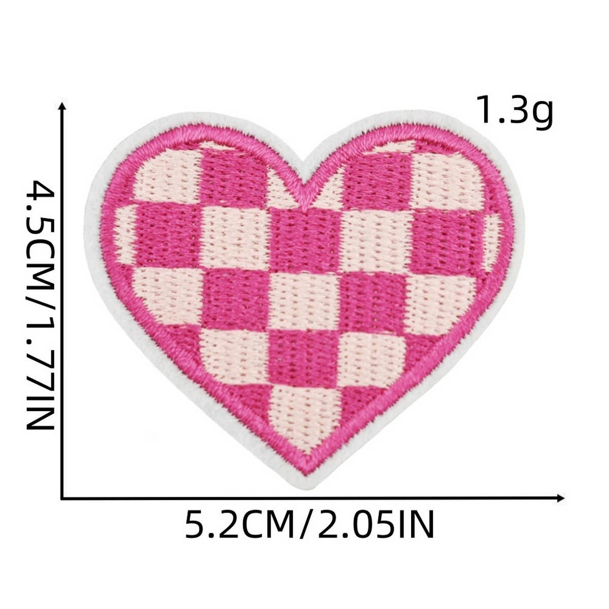 NEW CREATIVE COLORFUL LOVE EMBROIDERY PATCH