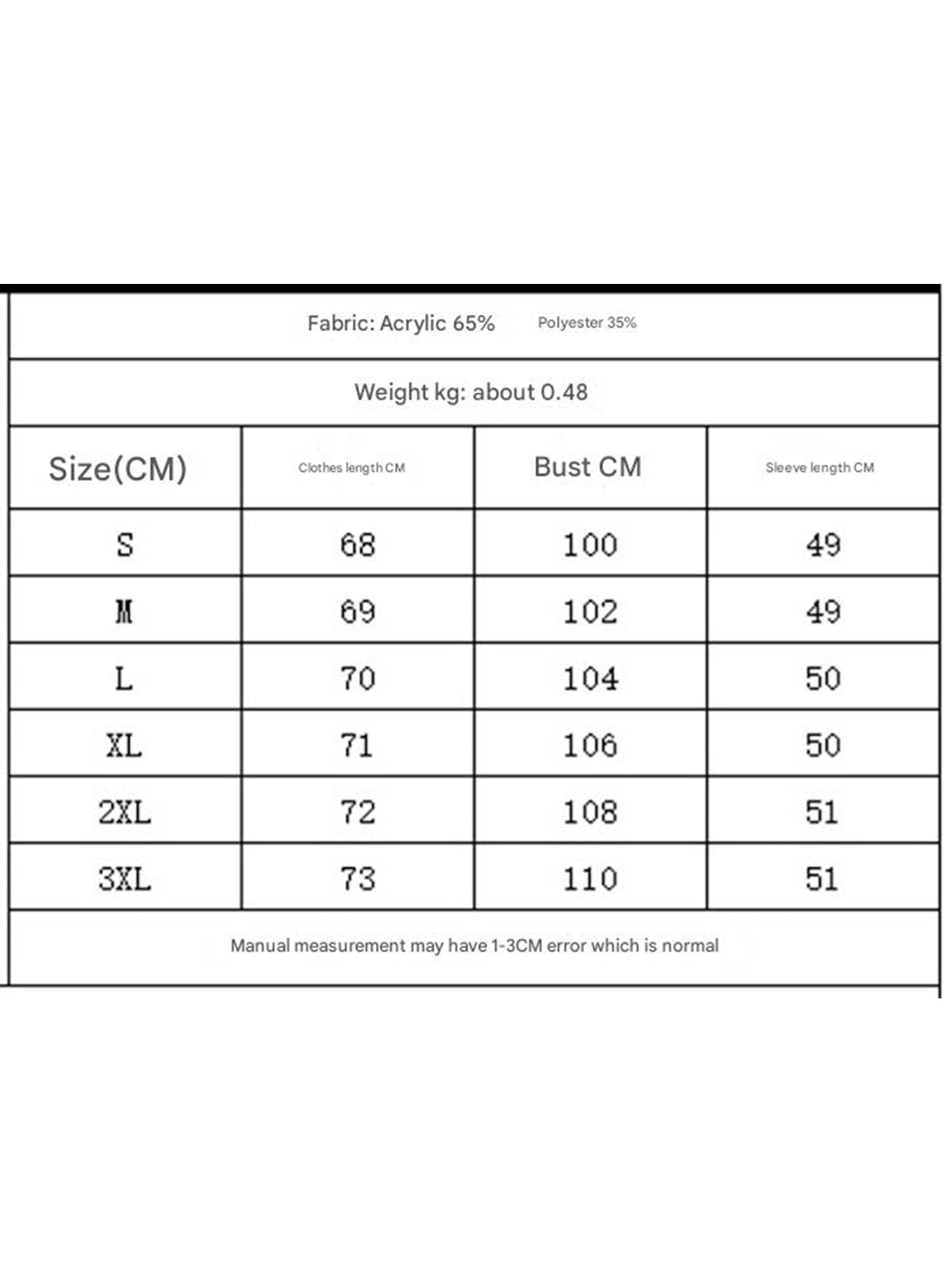 Loose V-neck Knit Sweater