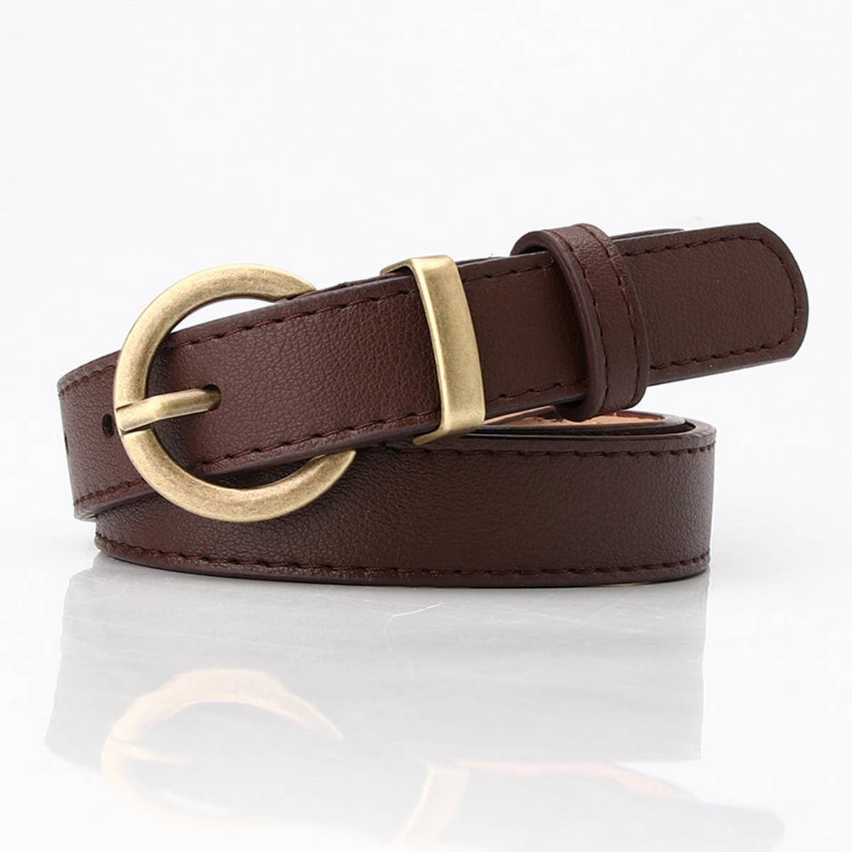 CWABE0911_VERSATILE PIN BUCKLE LEATHER BELT