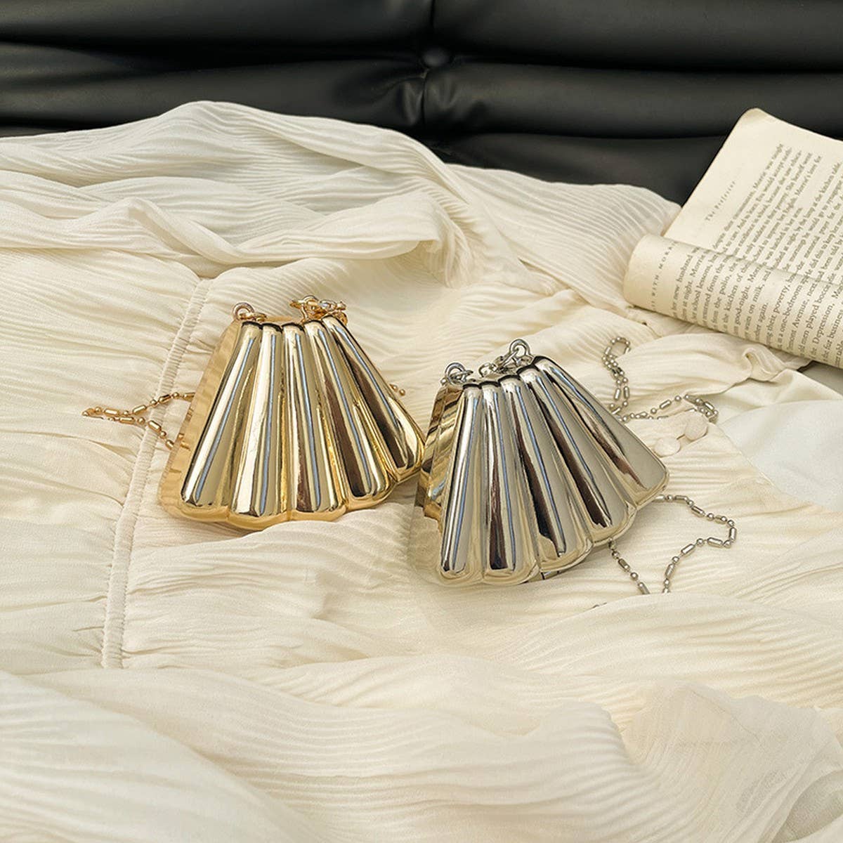 SHELL BAG CLUTCH SHOULDER CROSSBODY BAG_CWAB3261