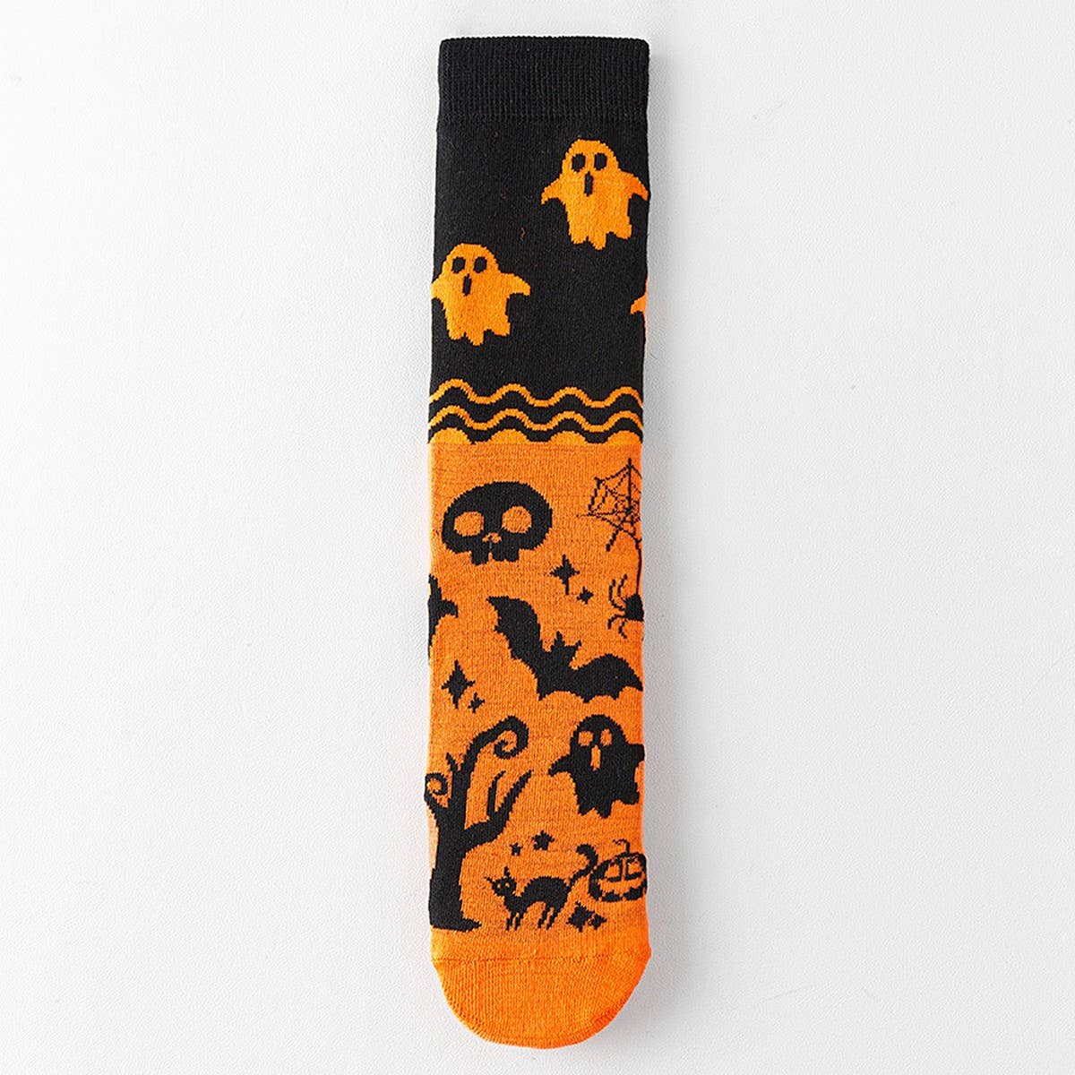 CWMS02726_HALLOWEEN GIFT CREW SOCKS FUNNY UNISEX