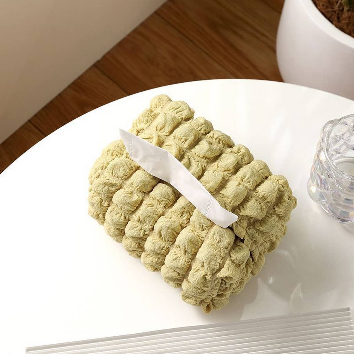 DOUBLE-LAYER FABRIC HIGH-VALUE COTTON TISSUE BOX