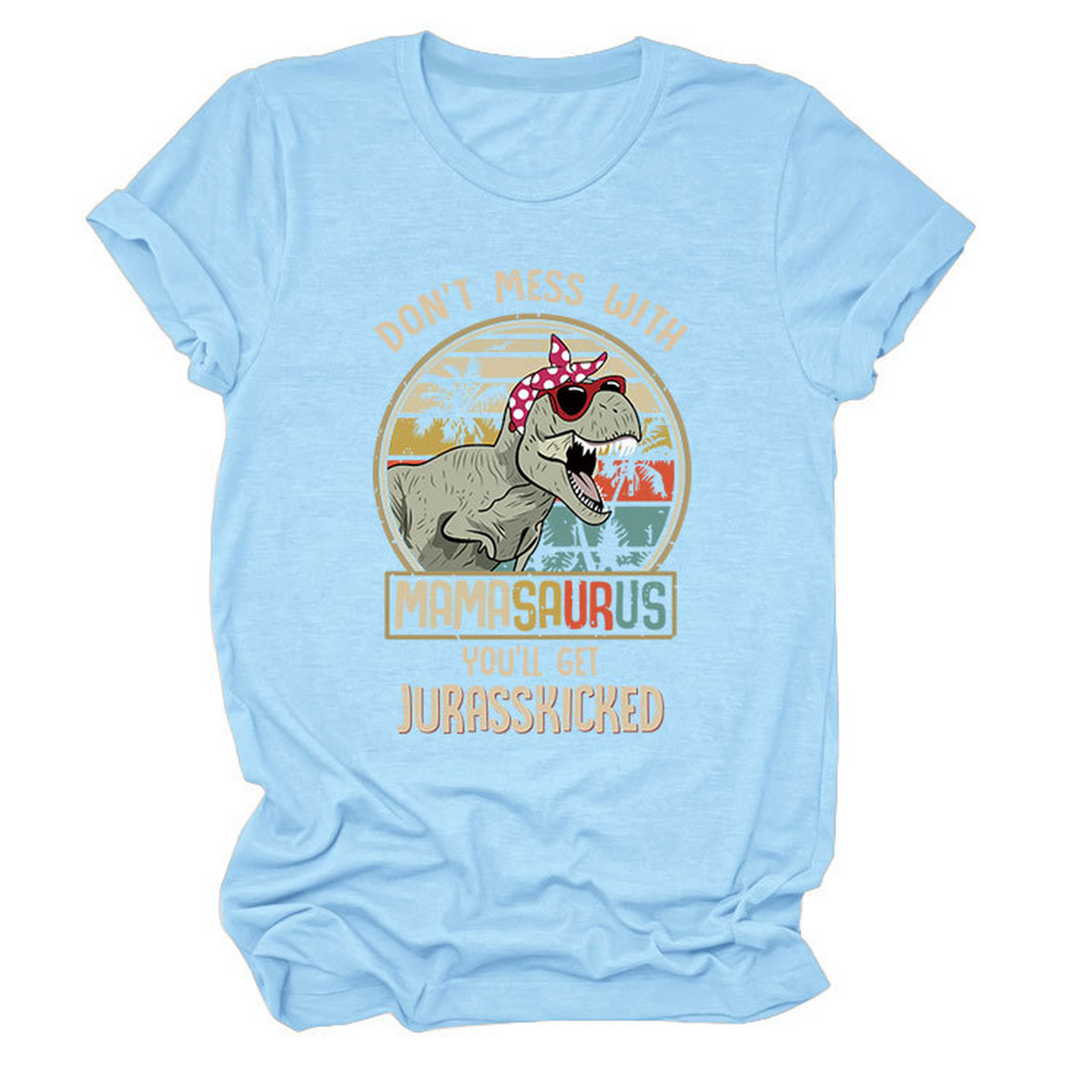 Stylish Women's Tee ??Don't Mess With Print_CWTTS1524