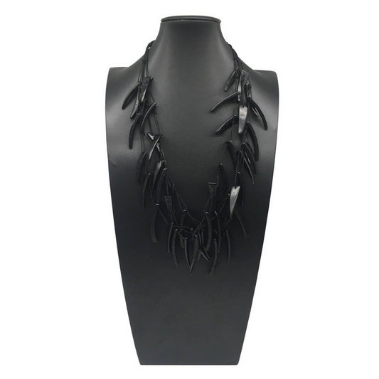 BOHEMIAN COLORFUL COCONUT SHELL BRAIDED NECKLACE_CWMM4844