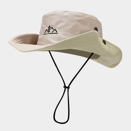 Men's & Women's Embroidered Wide Brim Sun Hat_CWAH3878