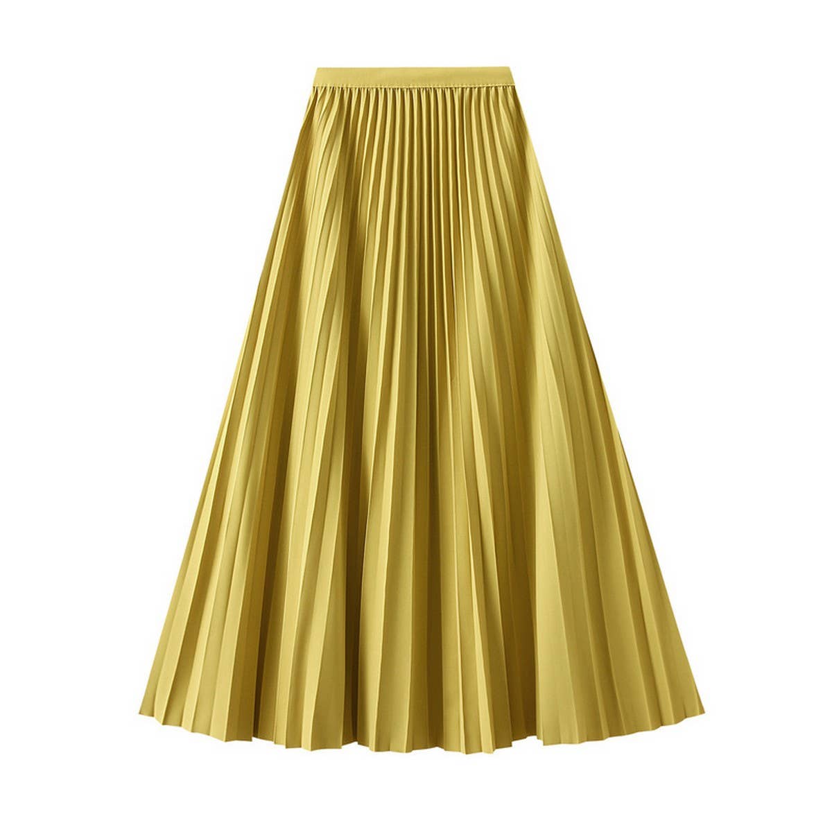 ACCORDION SKIRT LONG HIGH WAISTA-LINE PLEATEDSKIRT_CWBMS0293