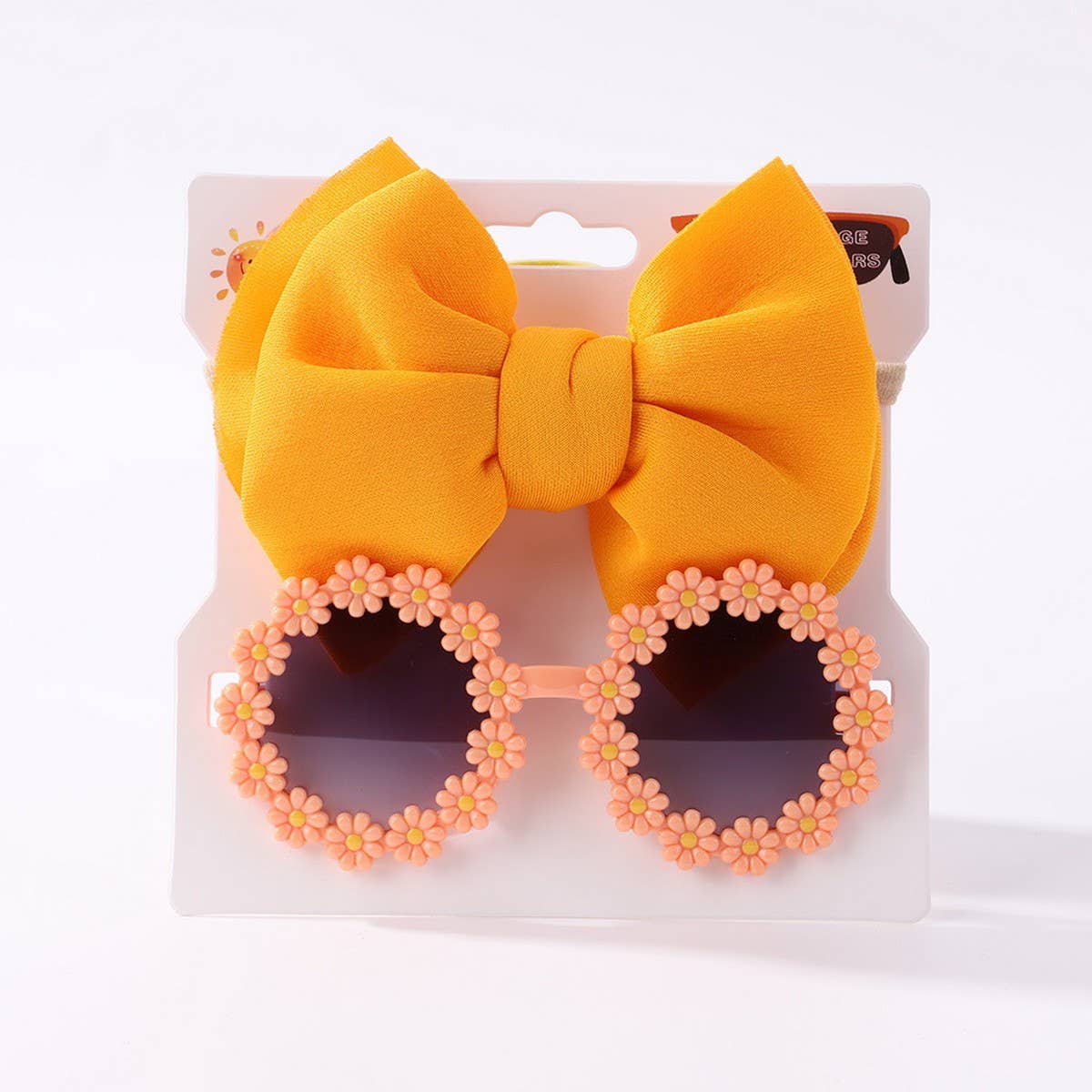 Summer Bow Headband & Sunglasses Set for Kids_CWAHA6744
