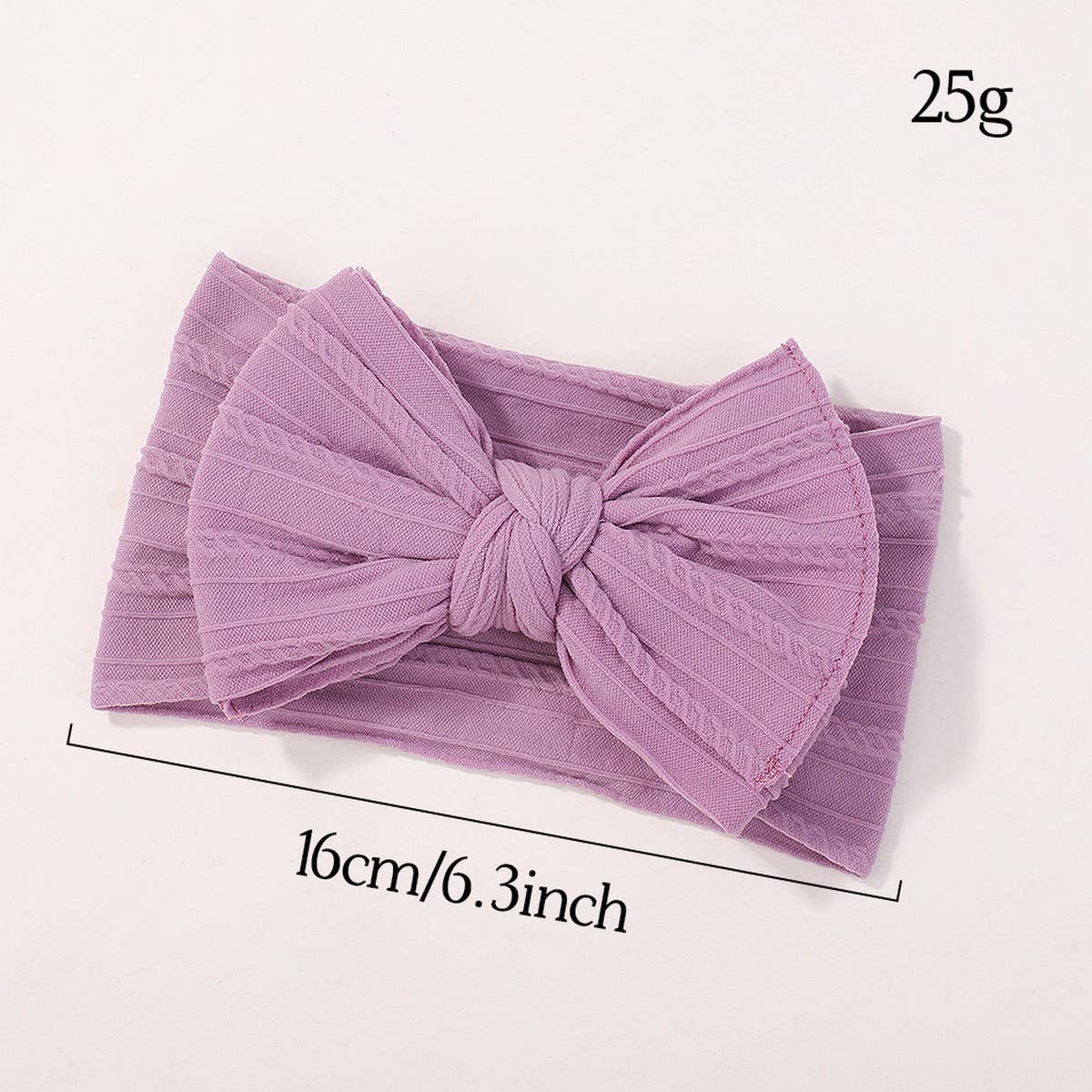 Elastic Baby Girl Bow Headbands ? 3PCS Set