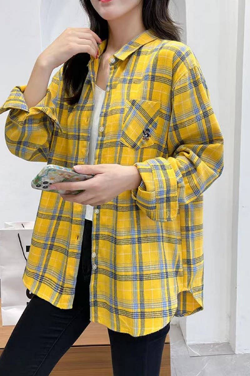 CWOCO0989_LOOSE COTTON MID-LENGTH BRUSHED SHIRT COAT