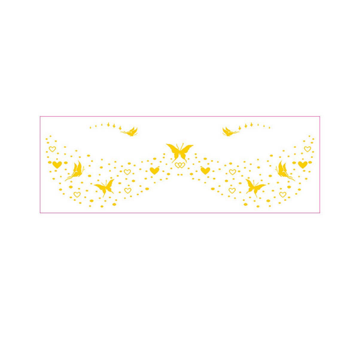 Gold Foil Freckle Tattoos for Makeup Looks