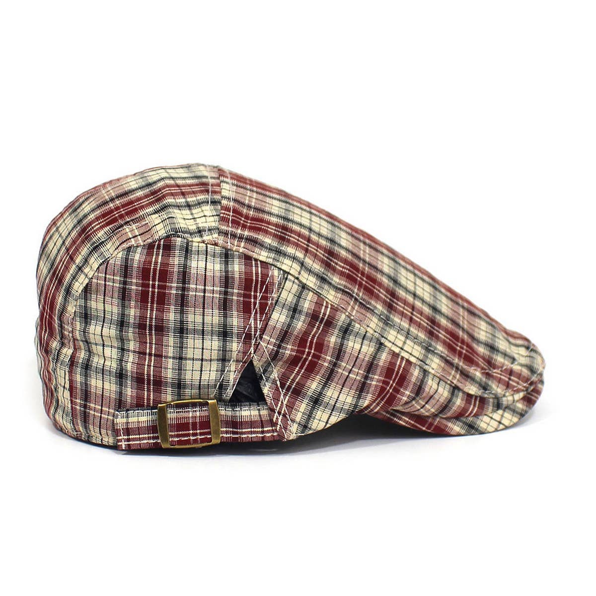 2024 NEW RETRO PLAID CASUAL BERET_CWAB2925