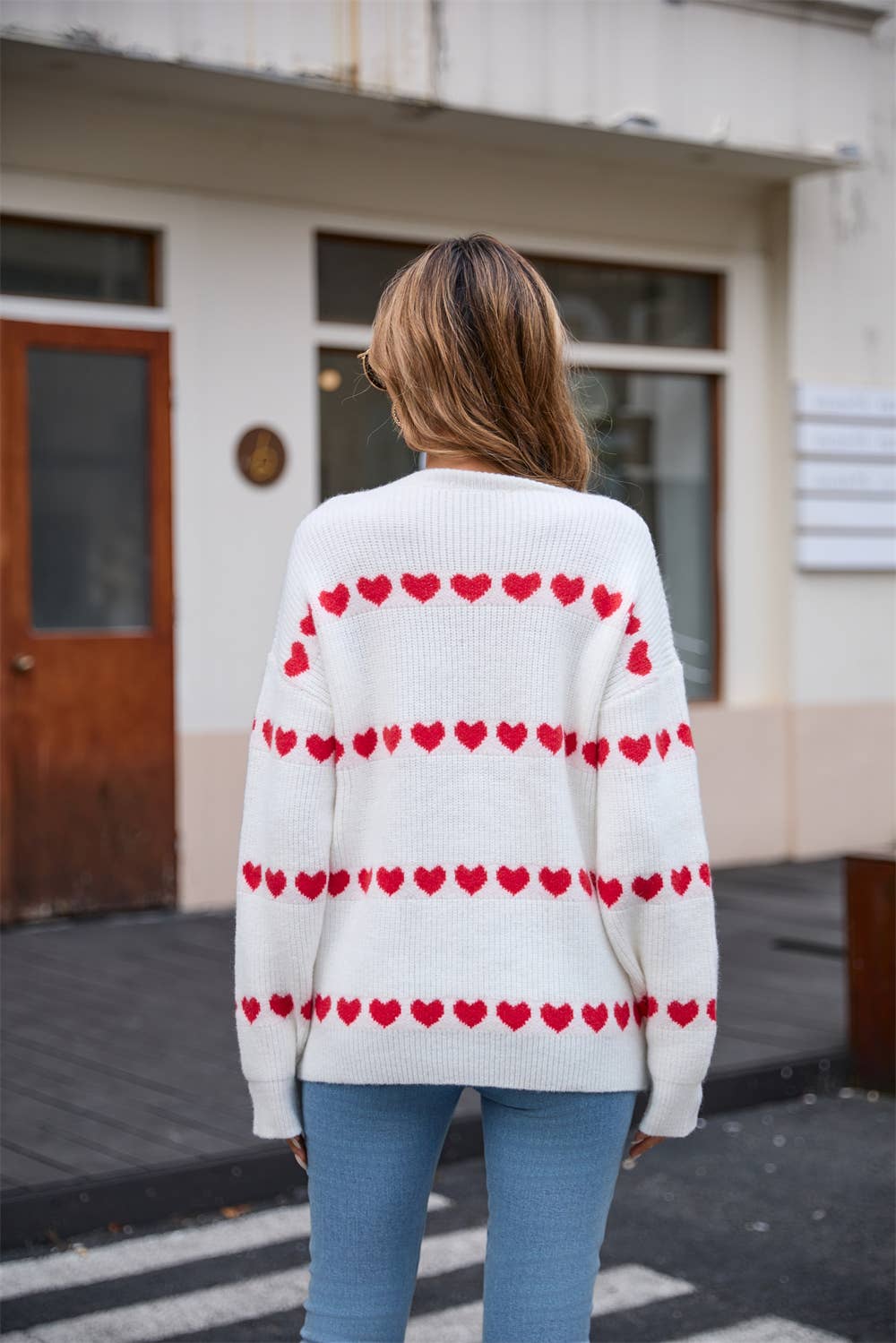 KNITWEAR LOVE FASHION PULLOVER SWEATER