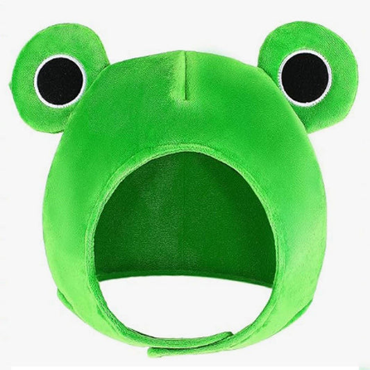 CWAH4064_FUNNY FROG HEADGEAR PERFORMANCE DECORATION HAT