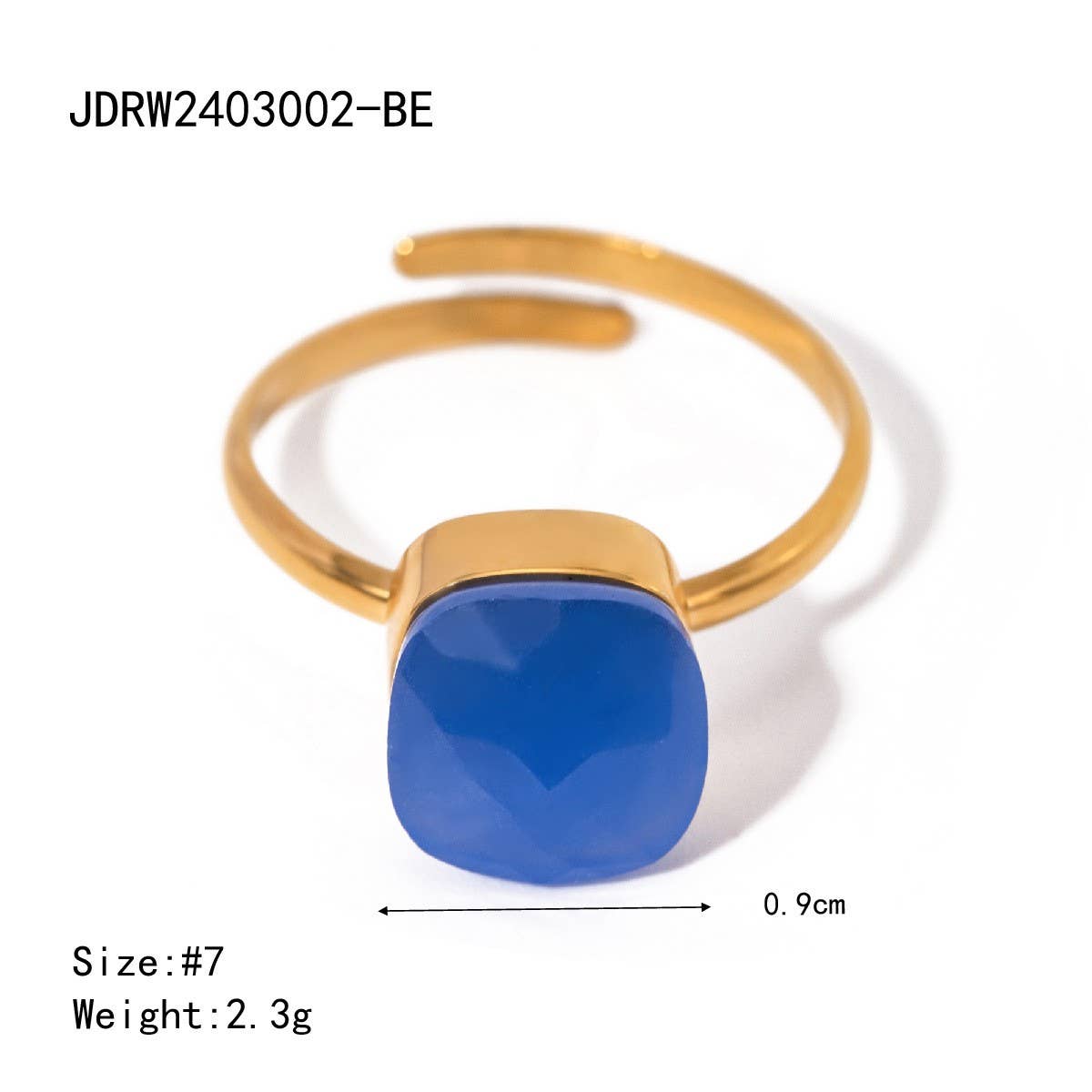 SIMPLE AND STYLISH GEOMETRIC OPEN RING