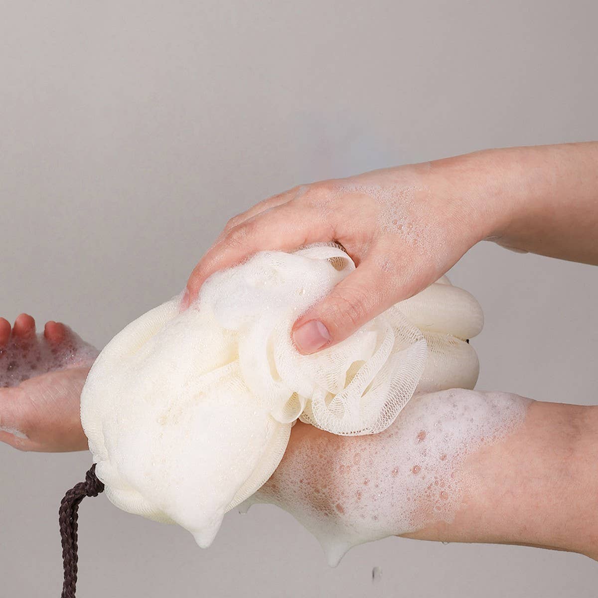 BATH POUF ELEGANT LONG STRIP BATH POUF_CWMM3370