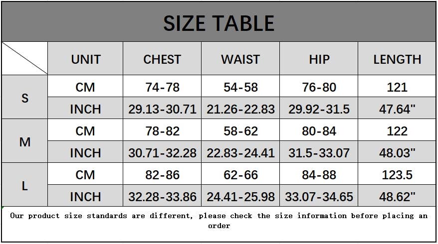 Long strapless dress that covers the hips