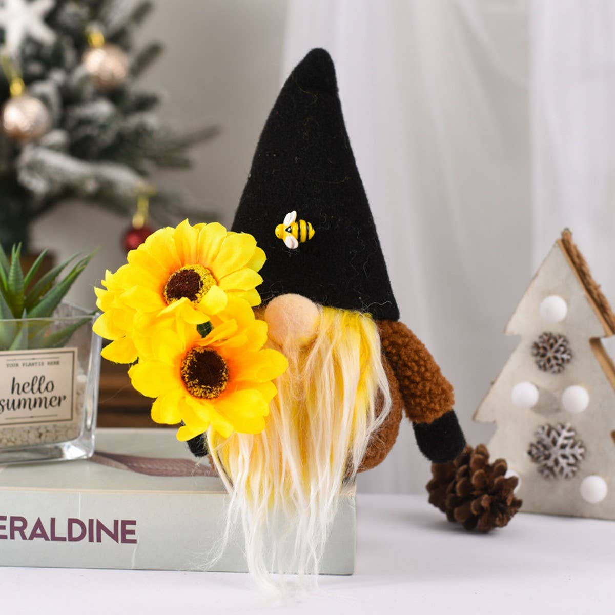 HARVEST BEE FESTIVAL FACELESS DOLL DOLL ORNAMENTS