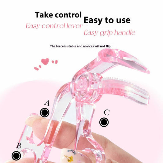Frameless Eyelash Curler, Portable & Natural