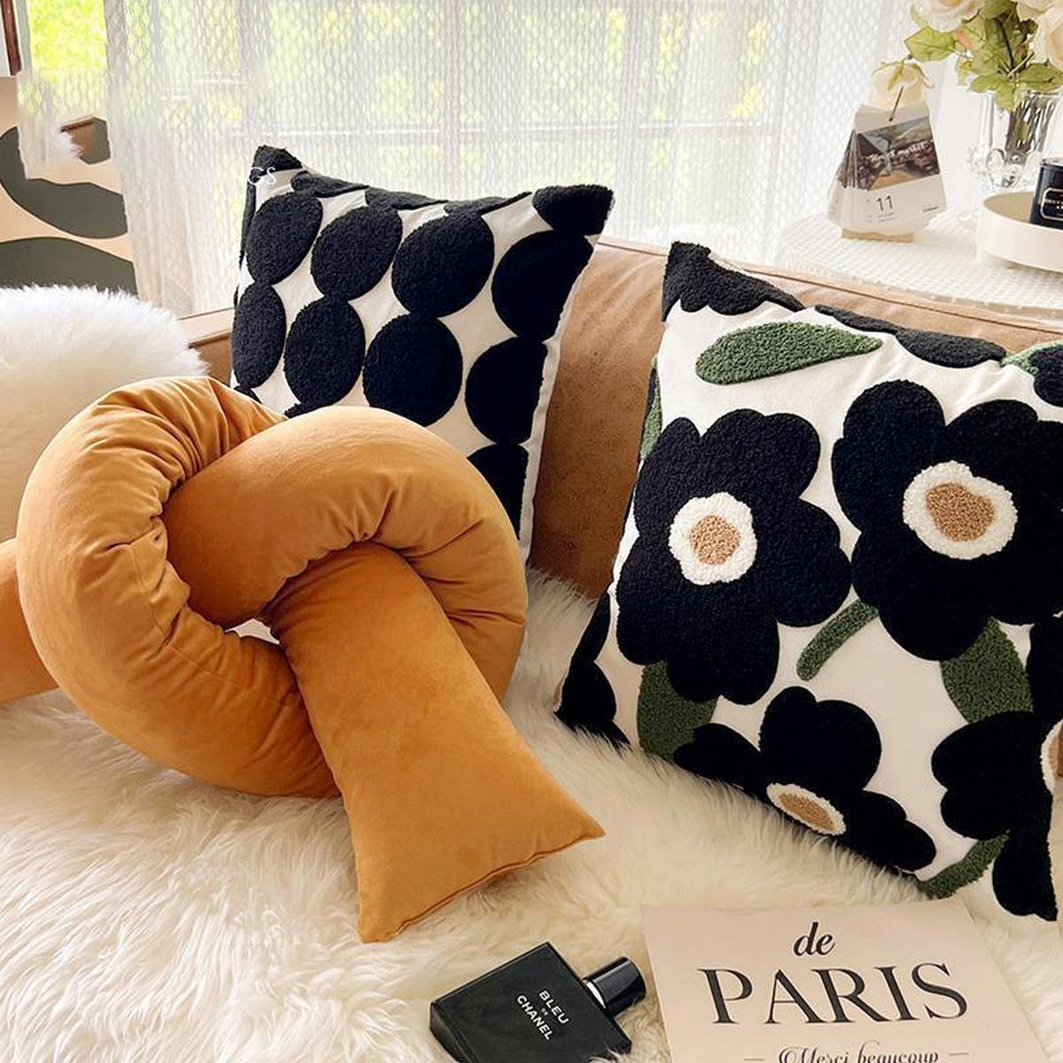 Nordic Pillow Cover with Insert for Sofa/Bed_CWMM7695