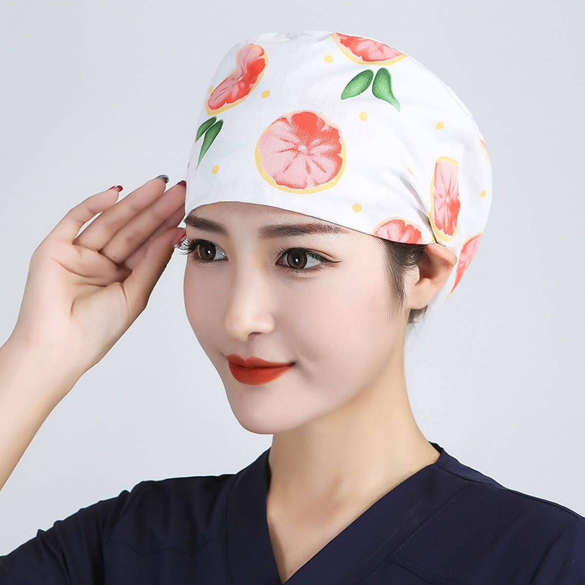 PURE COTTON CARTOON PRINT THIN TOE CAP_CWAH3389