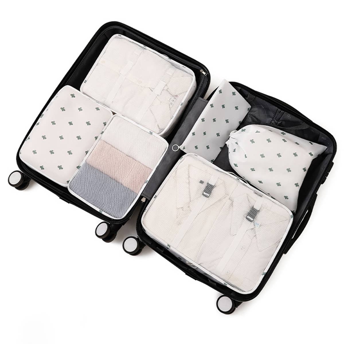 6/7-Piece Waterproof Travel Packing Cube Set_CWAB0542