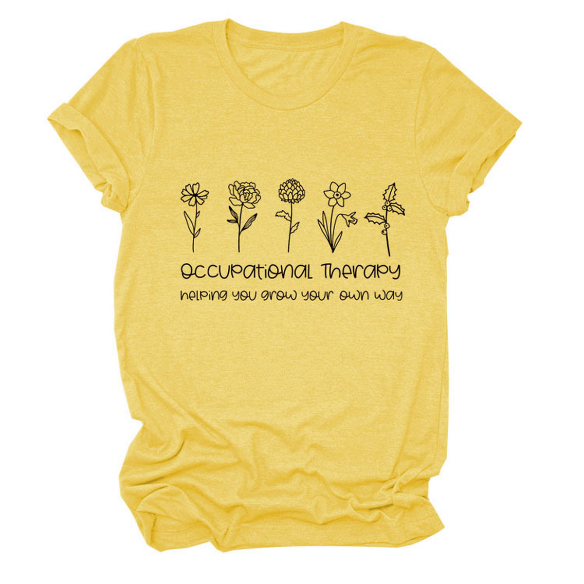 Women??¢s Short Sleeve Tee, Round Neck Print Top_CWTTS1491