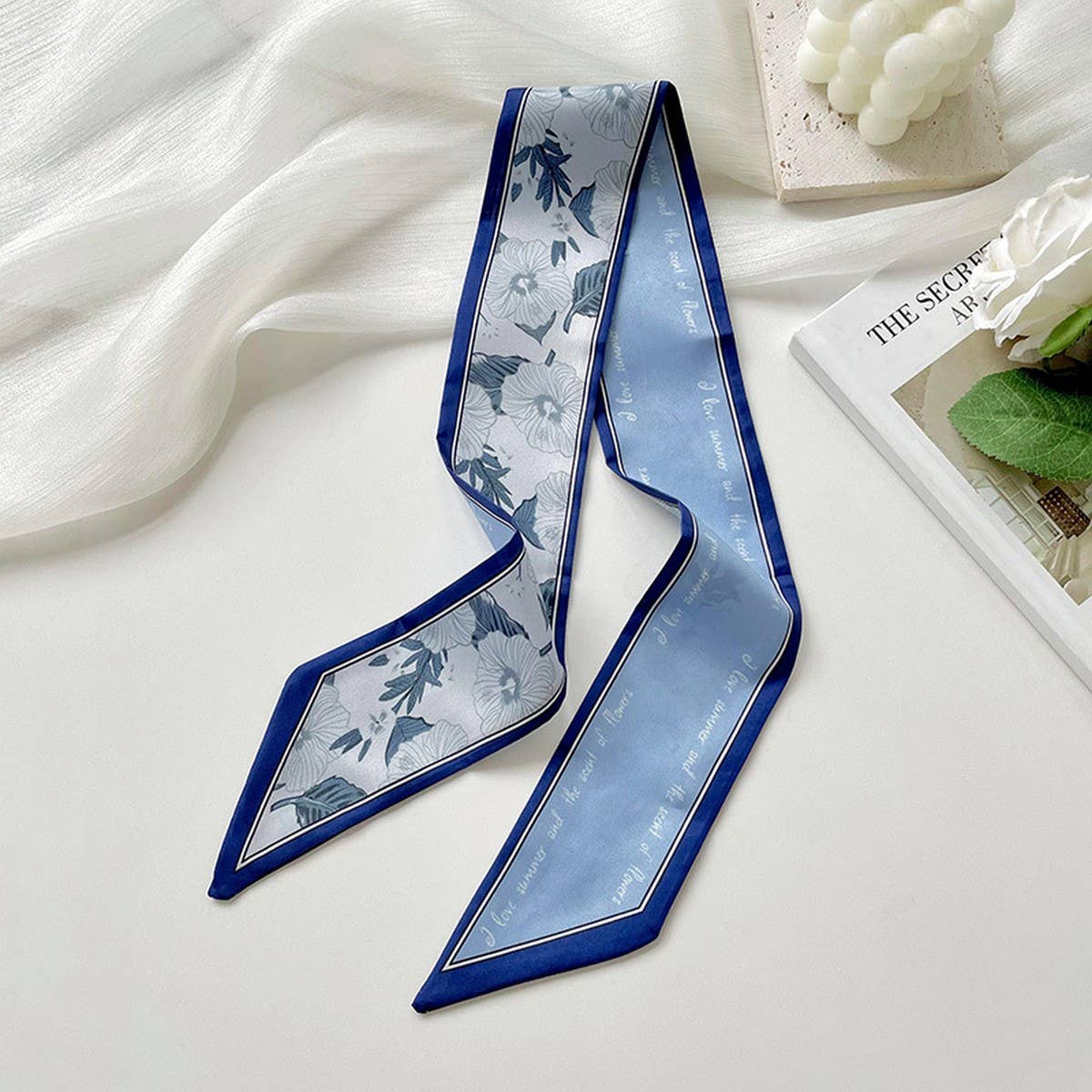 WOMEN VERSATILE PRINTED FLORAL HAIRBAND