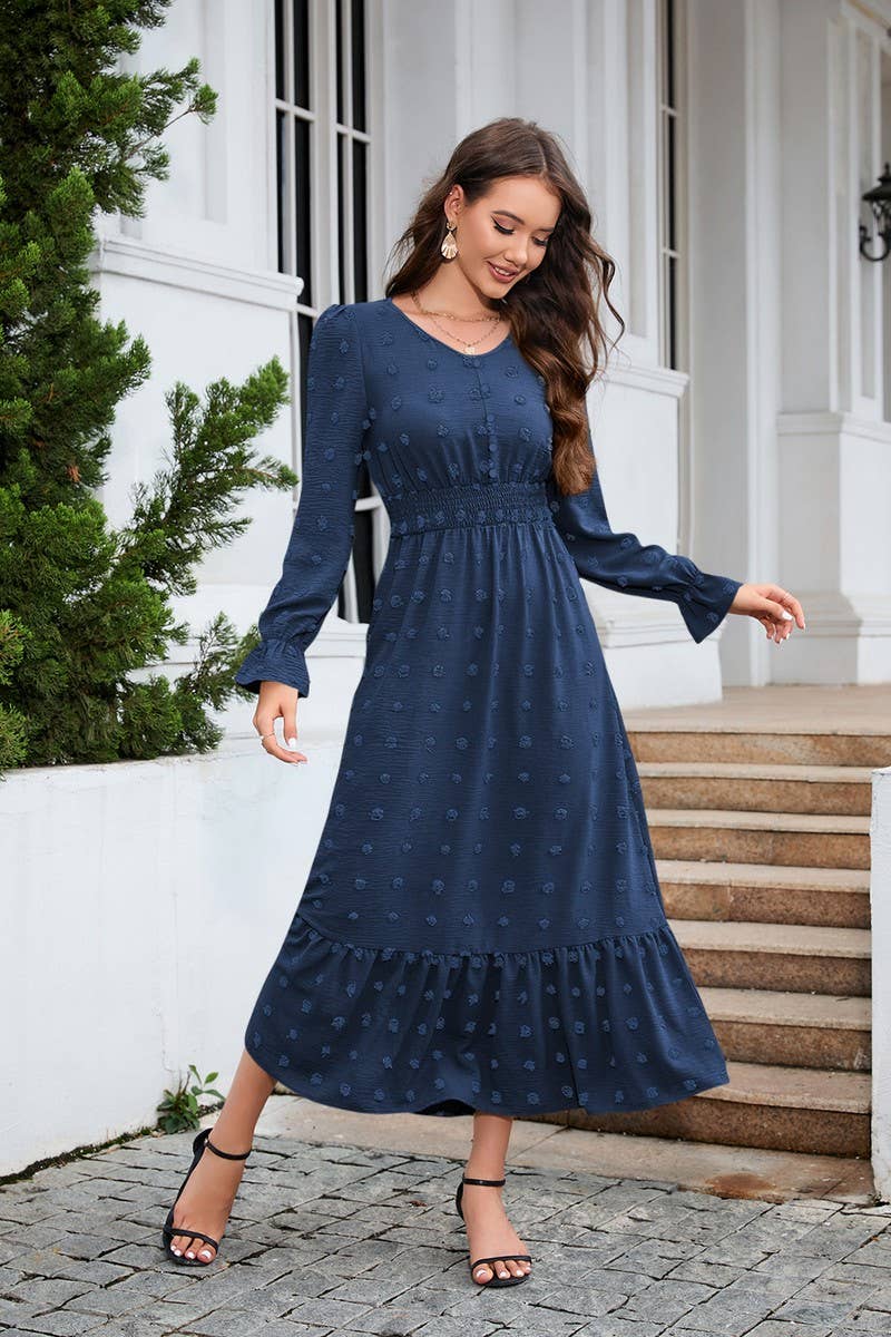 CWDMD4727_FRESH AND SWEET ALL-MATCH DRESS