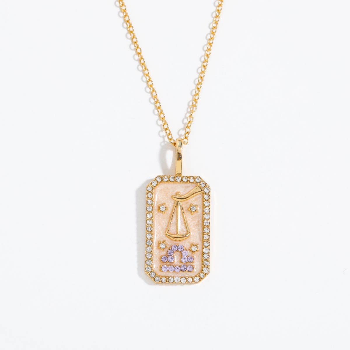 NEW CREATIVE 12 CONSTELLATIONS ZIRCON NECKLACE