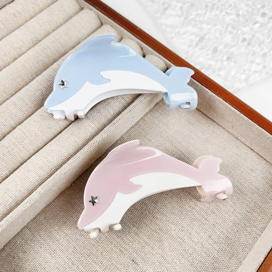 DOPAMINE DIAMOND DOLPHIN GIRLY HAIRPIN_CWAHA1588