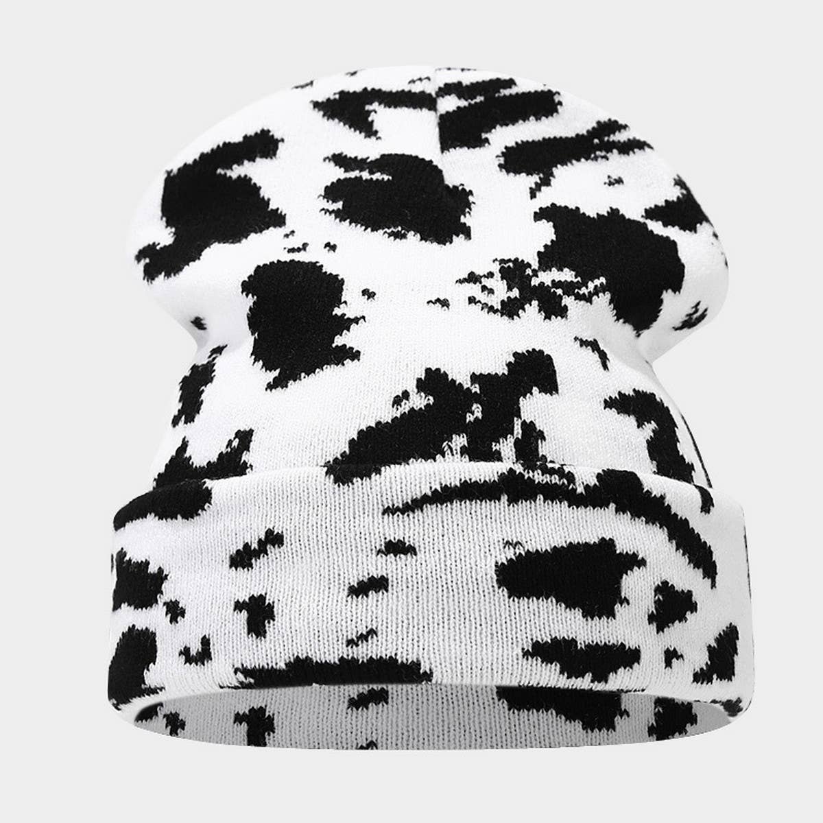 FASHIONABLE LEOPARD JACQUARD KNITTED HAT_CWAH1621