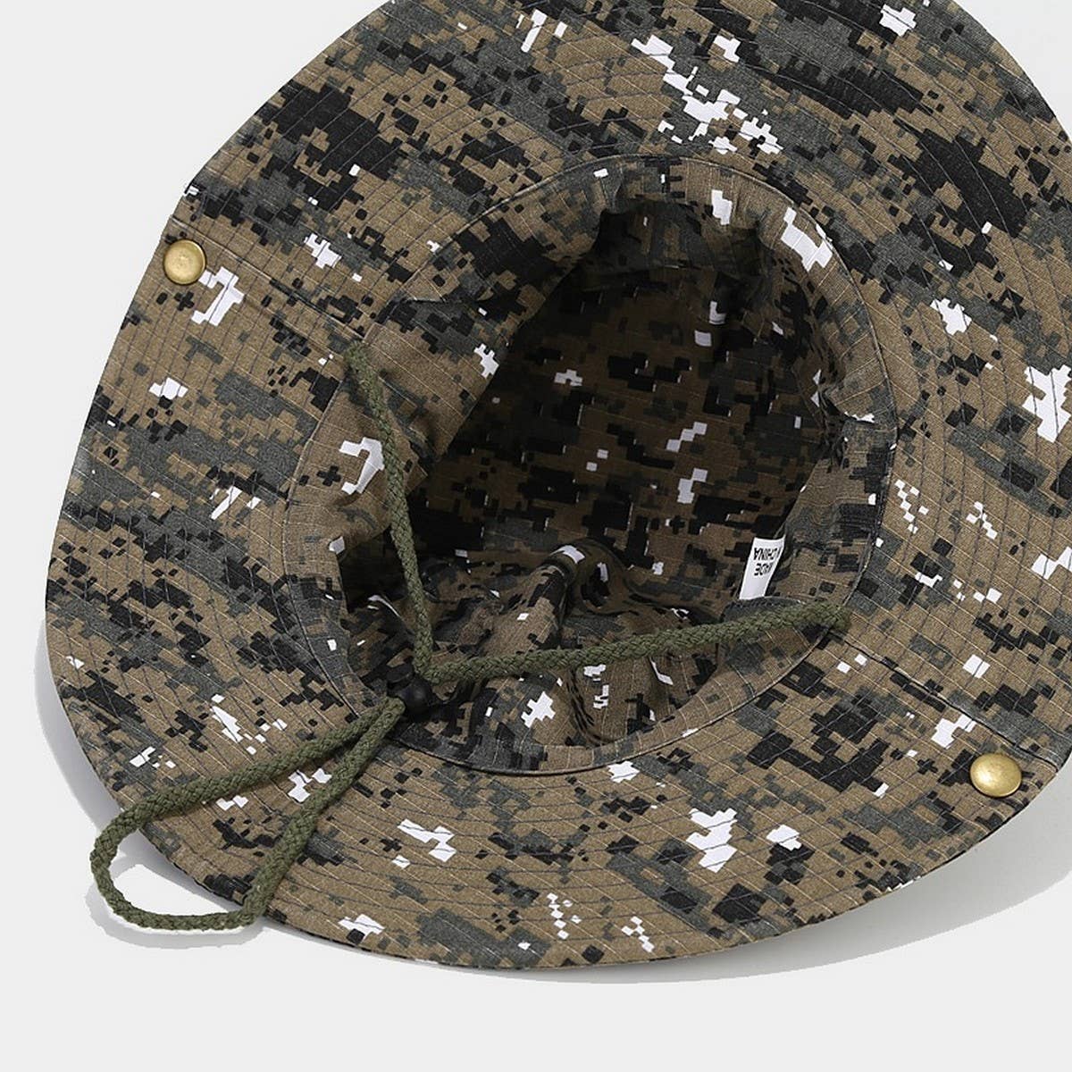 Camo Outdoor Sun Hat for Hiking &Fishing Adventure_CWAH3884