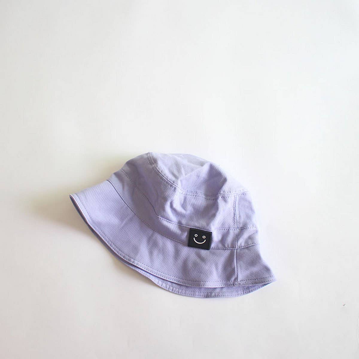 SOLID COLOR SMILEY FACE CHILDREN'S BUCKET HAT_CWAH2872