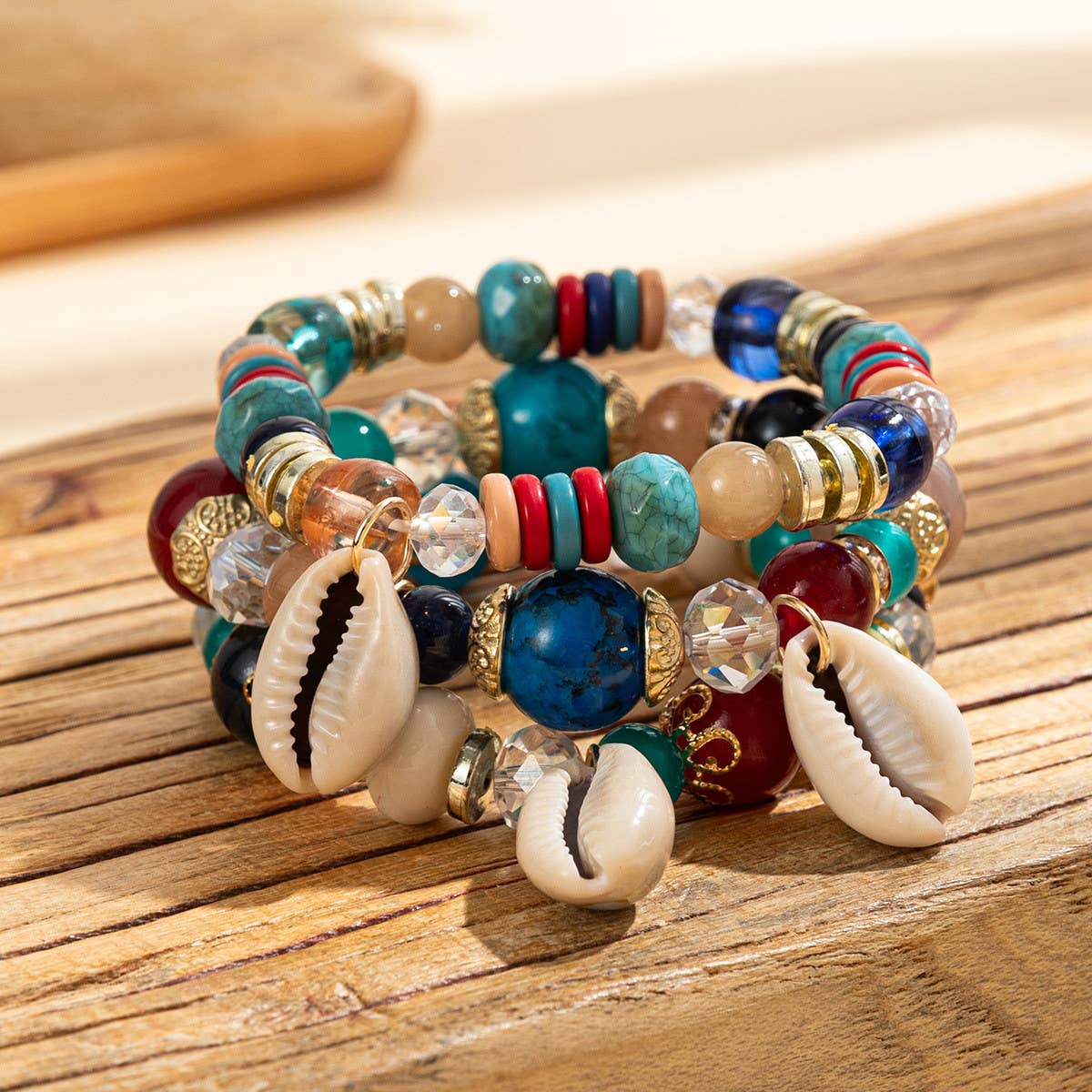 DIAMOND LAYERED BOHEMIAN BRACELET