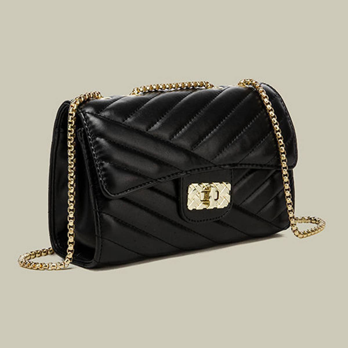 WOMENS SHOULDER BAGS ADJUSTABLE CHAIN STRAP_CUAB0180