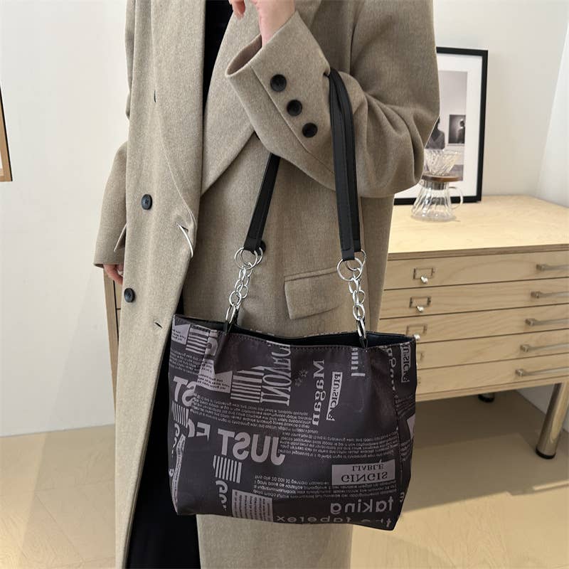 Personalized printed large-capacity bag